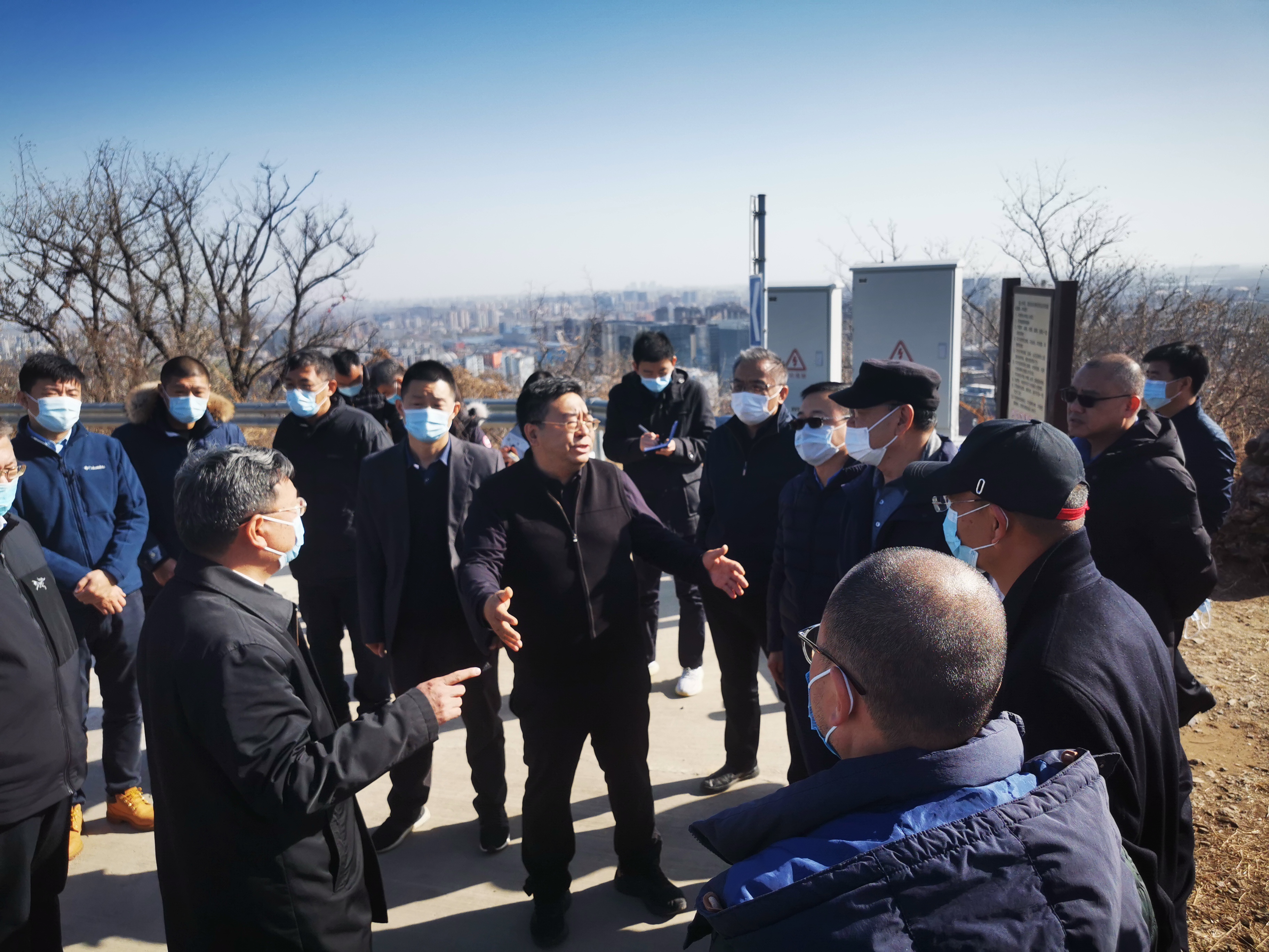 石景山区委书记常卫到广宁村棚户区改造项目现场调研